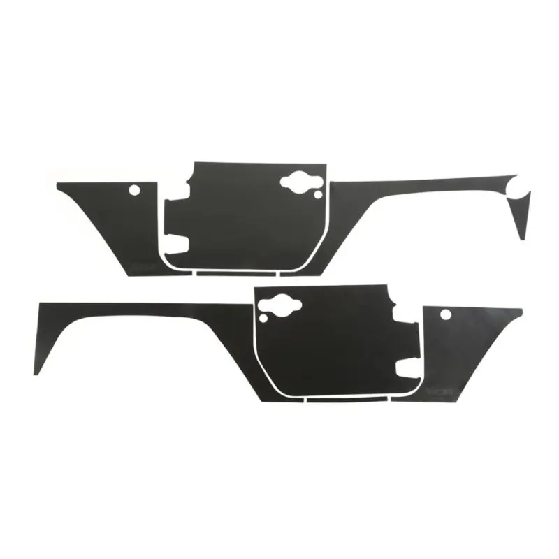Rugged Ridge Magnetic Protection Panel Kit 2-Door 07-18 Jeep Wrangler