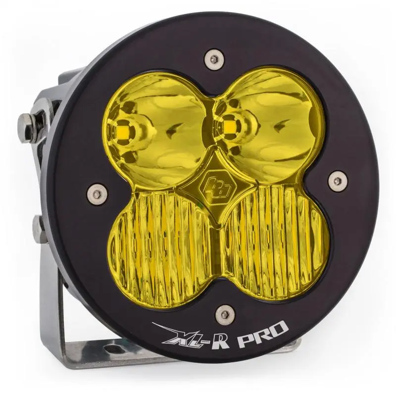Baja Designs XL R Pro Driving Combo LED Light Pods Amber Enhanced Visibility