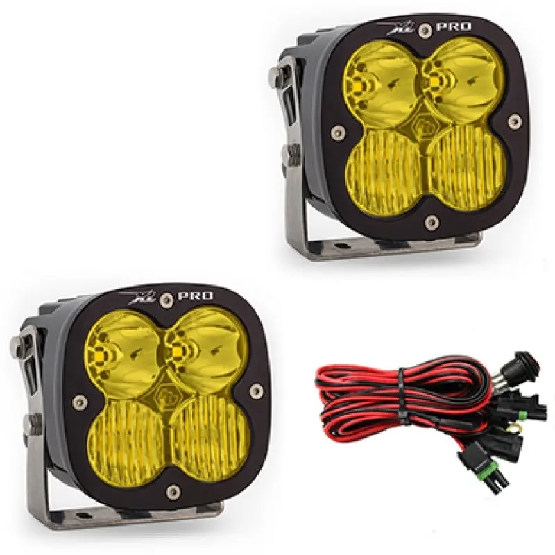 Baja Designs XL Pro Series Driving Combo Pattern Pair LED Light Pods Amber