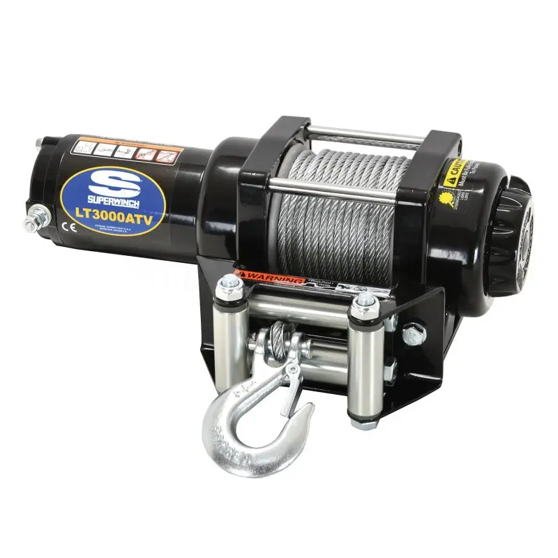 Superwinch LT3000 3000 LBS 12V DC Winch 3/16in x 50ft Steel Rope