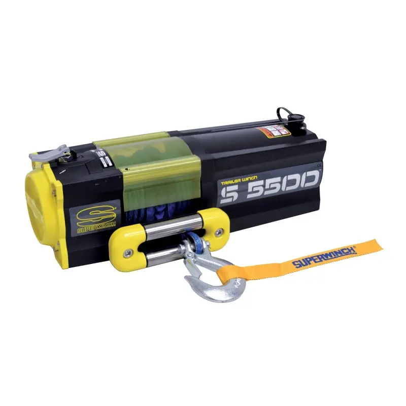 Superwinch S5500 5500 LBS 12V DC Winch 1/4in x 60ft Synthetic Rope
