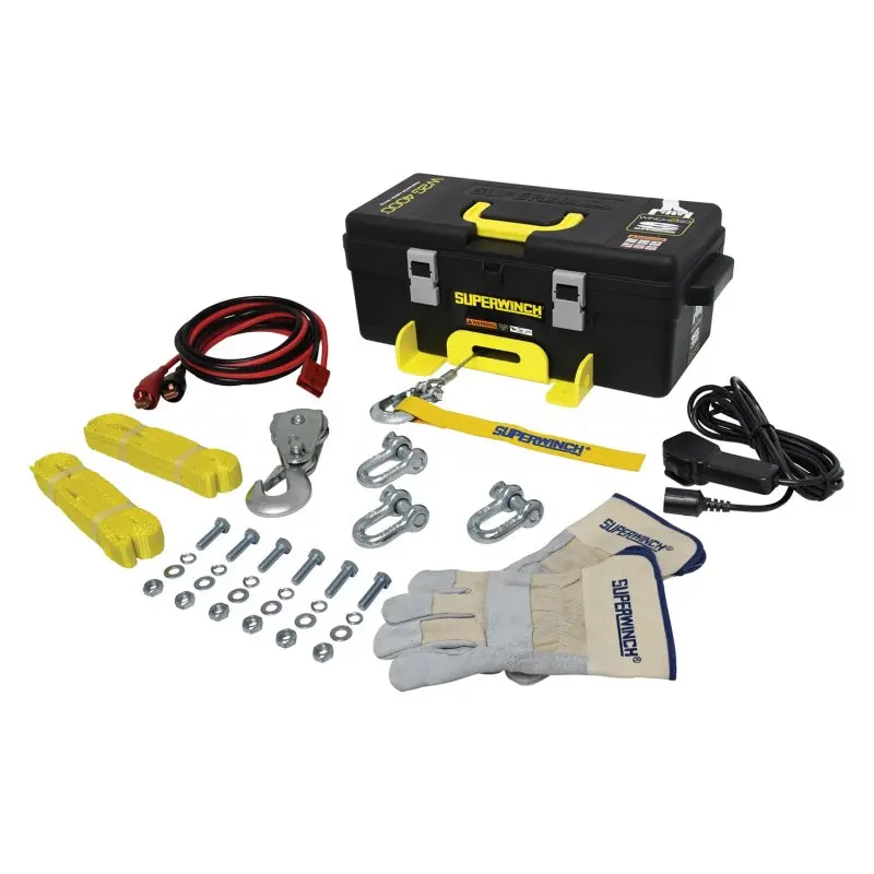 Superwinch Winch2Go 4000 LBS 12V DC Winch 3/16in x 50ft Steel Rope