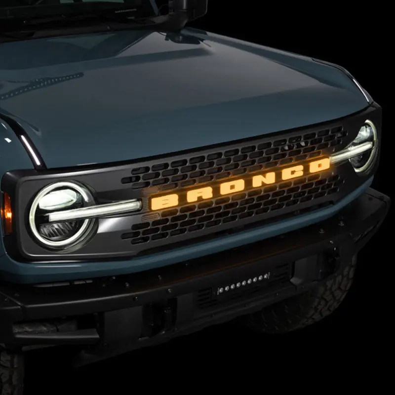 Putco Emblem 21-23 Ford Bronco Does Not Fit Front Camera Models