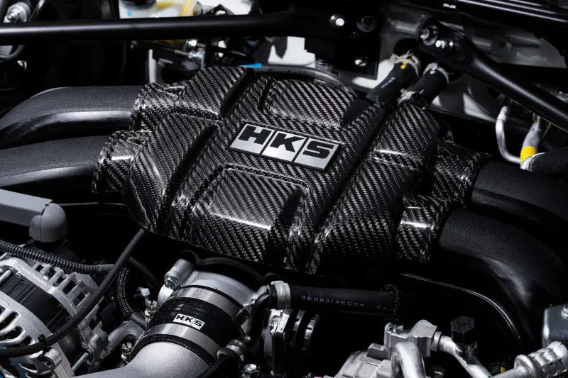HKS Dry Carbon Engine Cover GR86 BRZ Weight Reduction