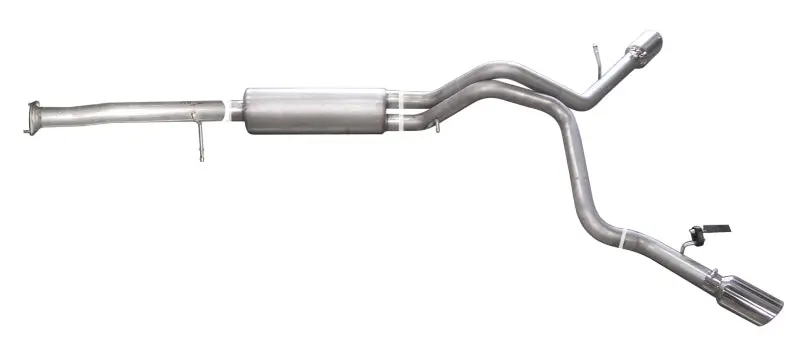 Gibson 07-10 Cadillac Escalade ESV 6.2L 2.5in Cat-Back Dual Extreme Exhaust Aluminized