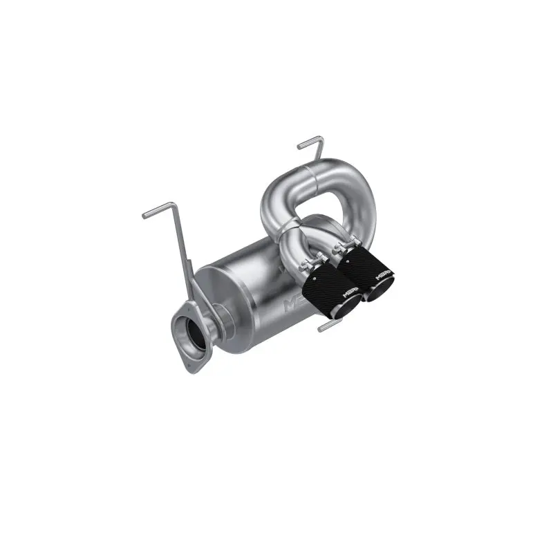MBRP Single Slip-on Dual Outlet Performance Series Exhaust 22-23 Polaris RZR Pro R