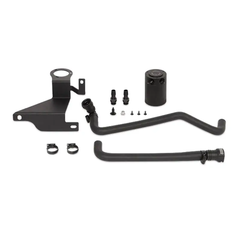 Mishimoto 11-14 Ford F-150 V8 Baffled Oil Catch Can Black Truck Engine Upgrade