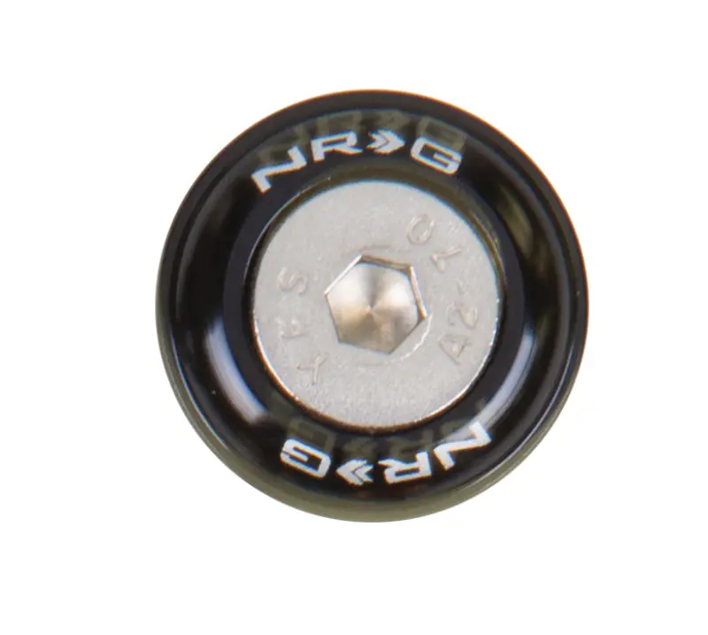 NRG Fender Washer Kit Rivets Metal Black - Set 10