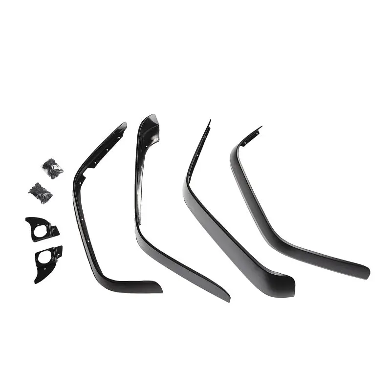 Rugged Ridge Flat Flare and Fender Liner Kit 2007-2018 Jeep Wrangler