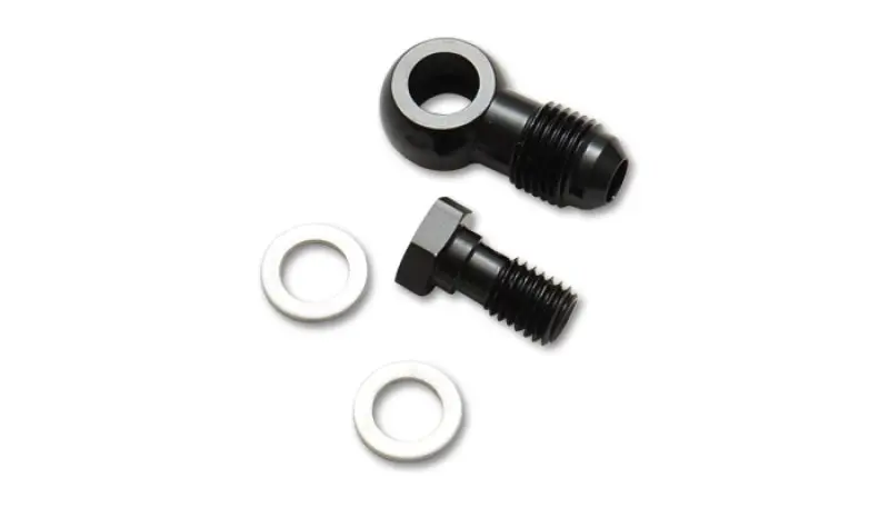 Vibrant -3AN Male Banjo Fitting 8mm x 1.0 Metric Aluminum 2 Washers
