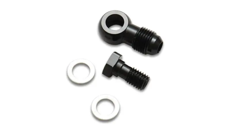 Vibrant -4AN Male Banjo Fitting 10mm x 1.25 Metric Aluminum 2 Washers