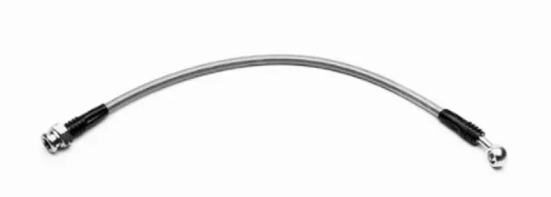 Wilwood 15in OAL Flexline -3 Hose to 45 Deg Block M10 x 1.00 Bubble Flare Brake Line