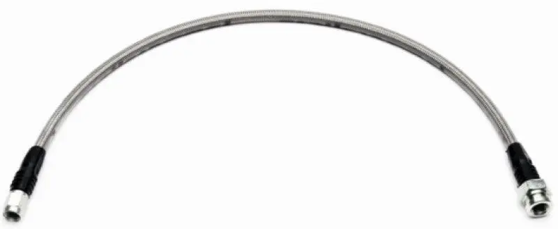Wilwood 19in OAL Flexline -3 Hose to M10 x 1.00 to -3 Female Bubble Flare Brake Hose