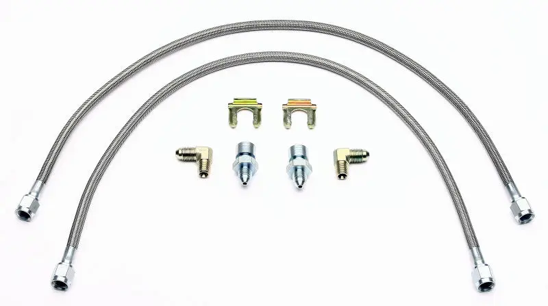 Wilwood Flexline Brake Hose Kit Front 1999-2006 GM 1500 Truck SUV 14.25 Rotor