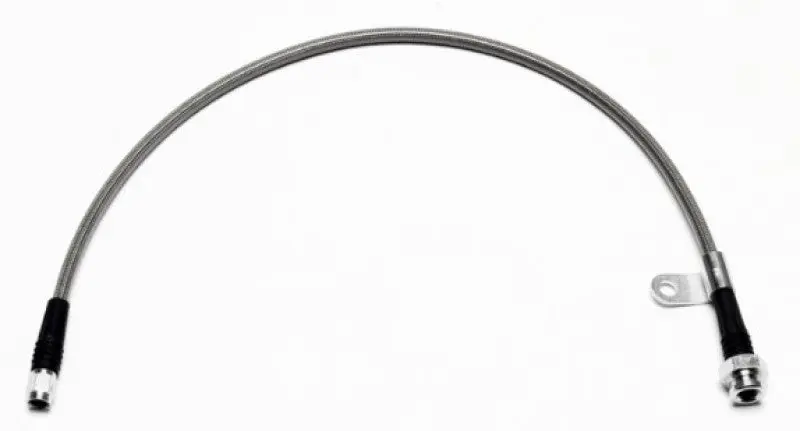Wilwood Flexline Brake Hose Kit Nissan 240Z and 350Z 23in OAL M10x1 to -3 Bracket