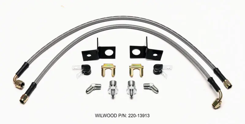 Wilwood Flexline Kit Rear Brake Lines 2015-Up Ford Mustang