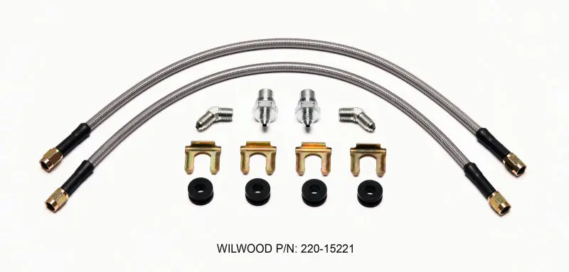 Wilwood Flexline Kit Rear Brake Lines 2014-2015 Mini Cooper