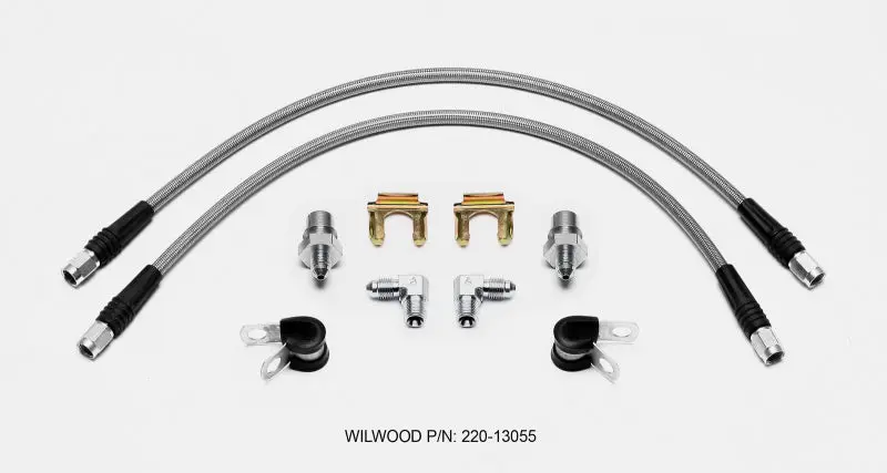 Wilwood Flexline Kit Universal 18in 10 x 1.00 BBL Brake Lines