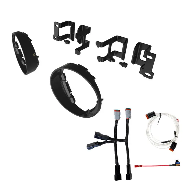 KC HiLiTES Toyota Tacoma Tundra 4Runner Fog Pocket Kit 12-22 Models