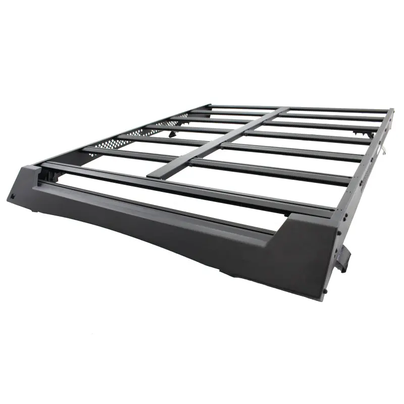 Go Rhino 21-23 Ford F-150 Crew Cab Ceros Low Profile Roof Rack - Textured Black