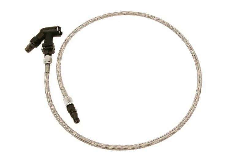 McLeod Line Assembly Mustang 2005-Up 36in Male Wire Clip Fittings and Elbow Bleeder McLeod Racing
