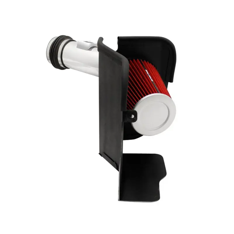 Spectre 03-07 Ford SD V8 6.7L DSL Polished Air Intake Kit Red Filter
