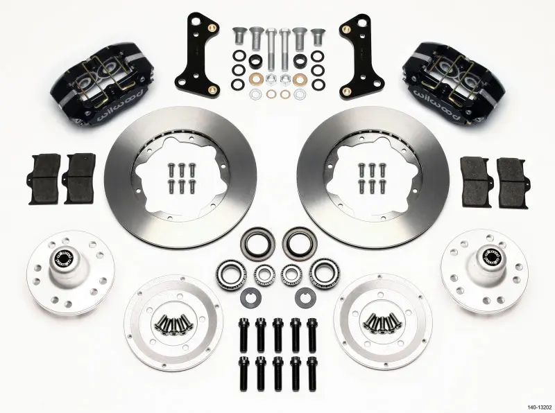Wilwood Dynapro Dust-Boot Front Brake Kit 11.00in 67-69 Camaro 64-72 Nova Chevelle