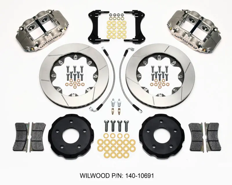 Wilwood Forged Superlite 4R ST BB Front Kit Road Race 98-02 Camaro Firebird