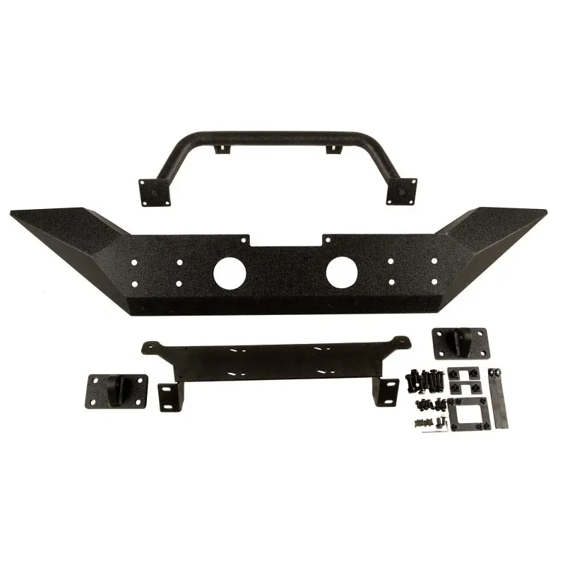Rugged Ridge Spartan Front Bumper HCE Overrider 07-18 Jeep Wrangler JK