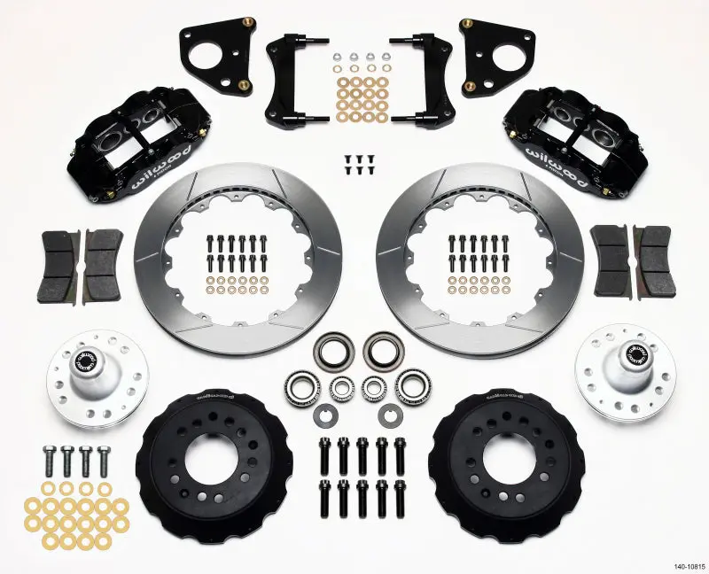 Wilwood Narrow Superlite 6R Front Hub Kit 12.88in 62-72 CDP B & E Body Drum