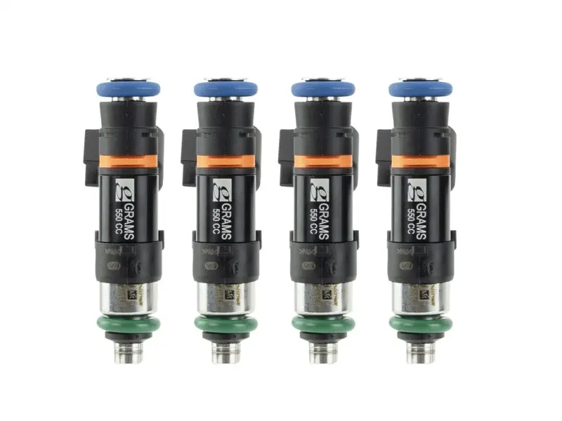 Grams Performance 550cc Fuel Injectors Set 4 Mazda Miata NA NB 1.6L 1.8L