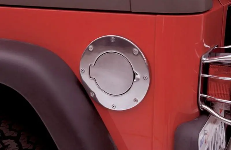 Rampage 1997-2006 Jeep Wrangler TJ Polished Billet Gas Cover