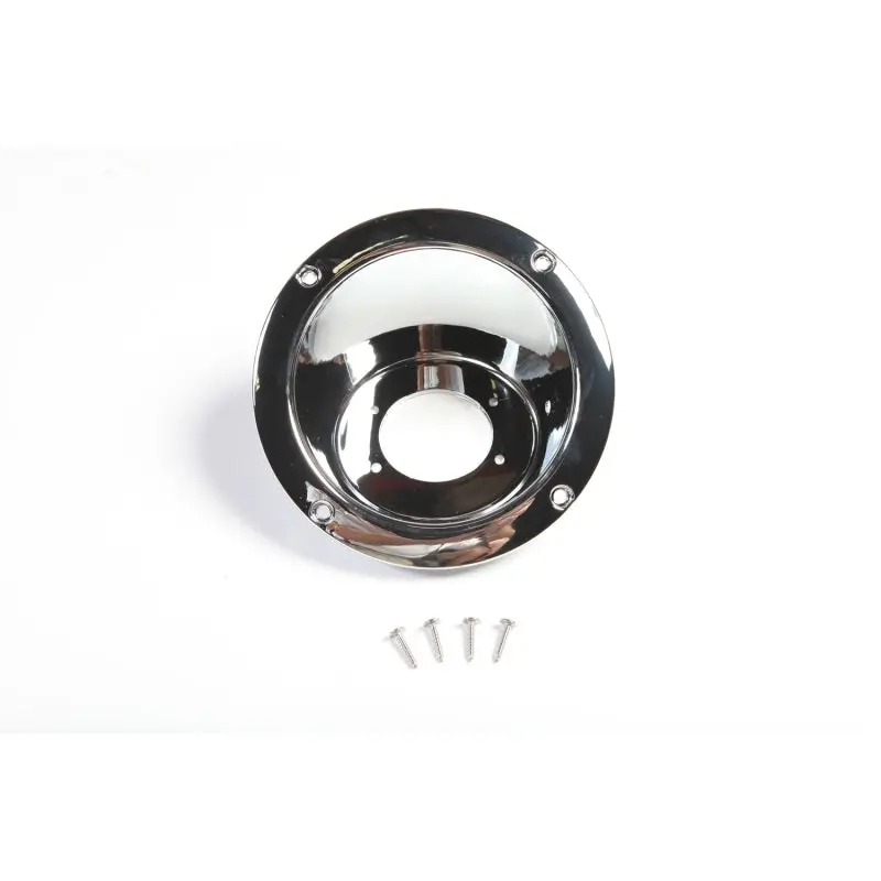 Rugged Ridge Chrome Gas Tank Filler Bezel 97-06 Jeep Wrangler TJ