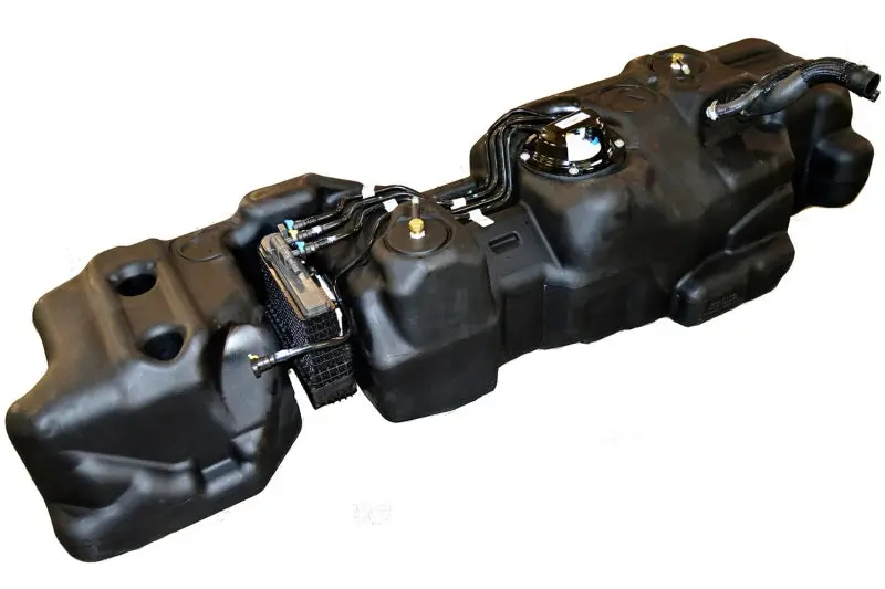 Titan Fuel Tanks 55 Gallon XXL Mid-Ship Fuel Tank 17-24 Ford F-250/F-350 PowerStroke Crew Cab Short Bed