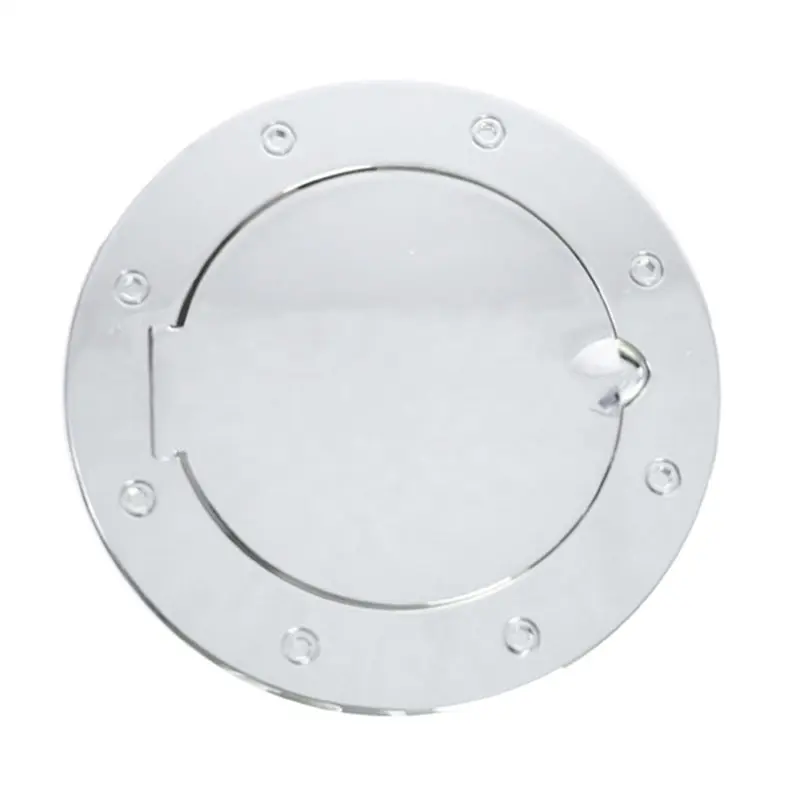 Rugged Ridge Chrome Non-Locking Gas Cap Door 2007-2018 Jeep Wrangler JK