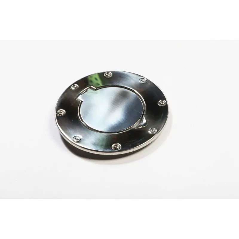 Rugged Ridge Stainless Steel Non-Locking Gas Cap Door 97-06 Jeep Wrangler TJ