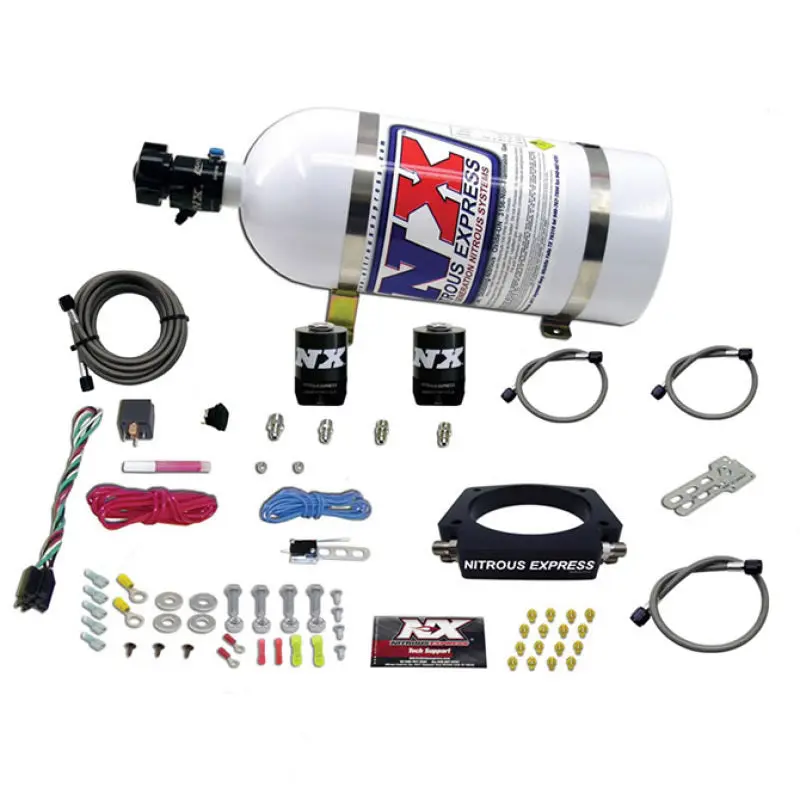 Nitrous Express GM LS 102mm Nitrous Plate Kit 50-400HP 10lb Bottle