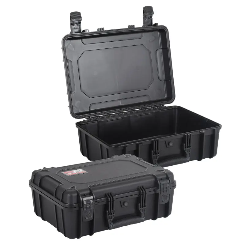 Go Rhino XVenture Gear Hard Case Medium 18in Lockable IP67 Automatic Air Valve Black