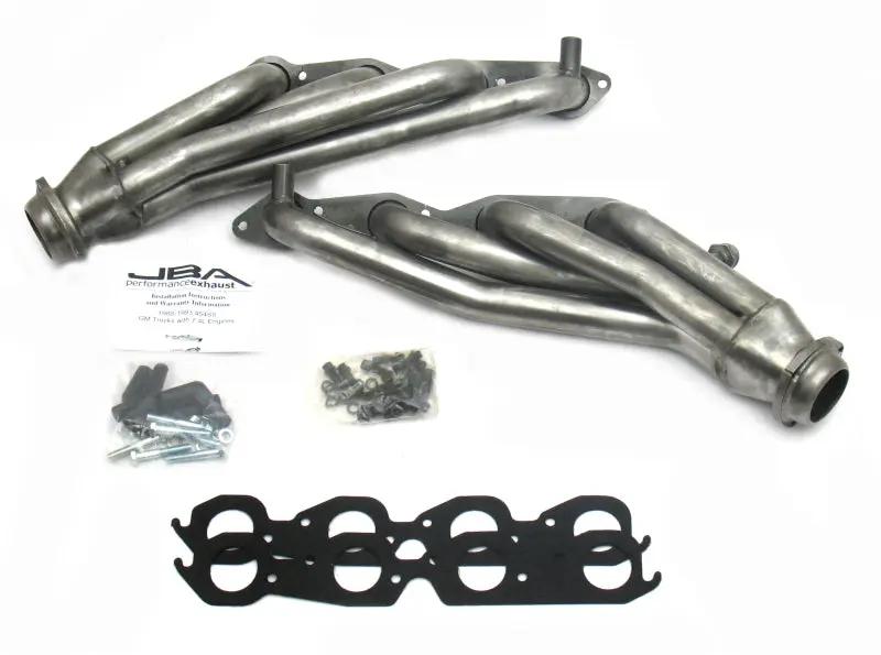 JBA 96-00 GM Truck 7.4L Voretc w/EGR & .I.R. 1-3/4in Primary Raw 409SS Cat4Ward Header