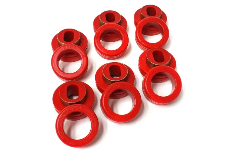 Energy Suspension 81-87 GM C-10 C-20 C30 Pickup 2WD Red Body Mount Set