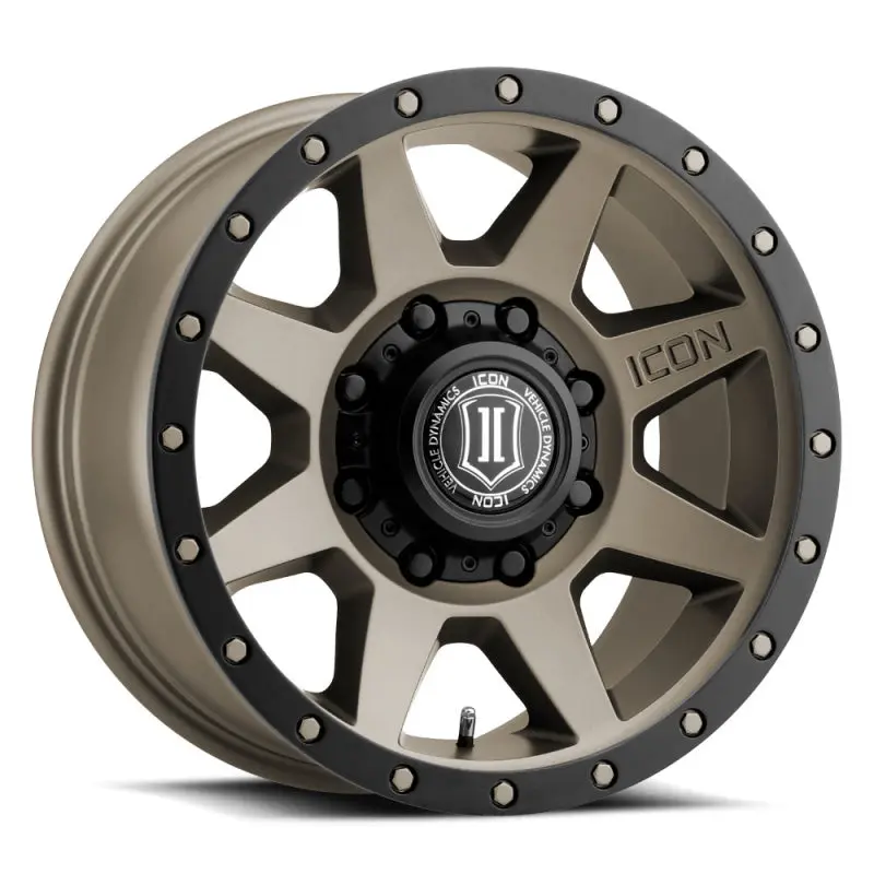 ICON Rebound HD 18x9 Bronze Wheel 8x170 Bolt Pattern 6mm Offset 5.25in Backspace 125mm Bore