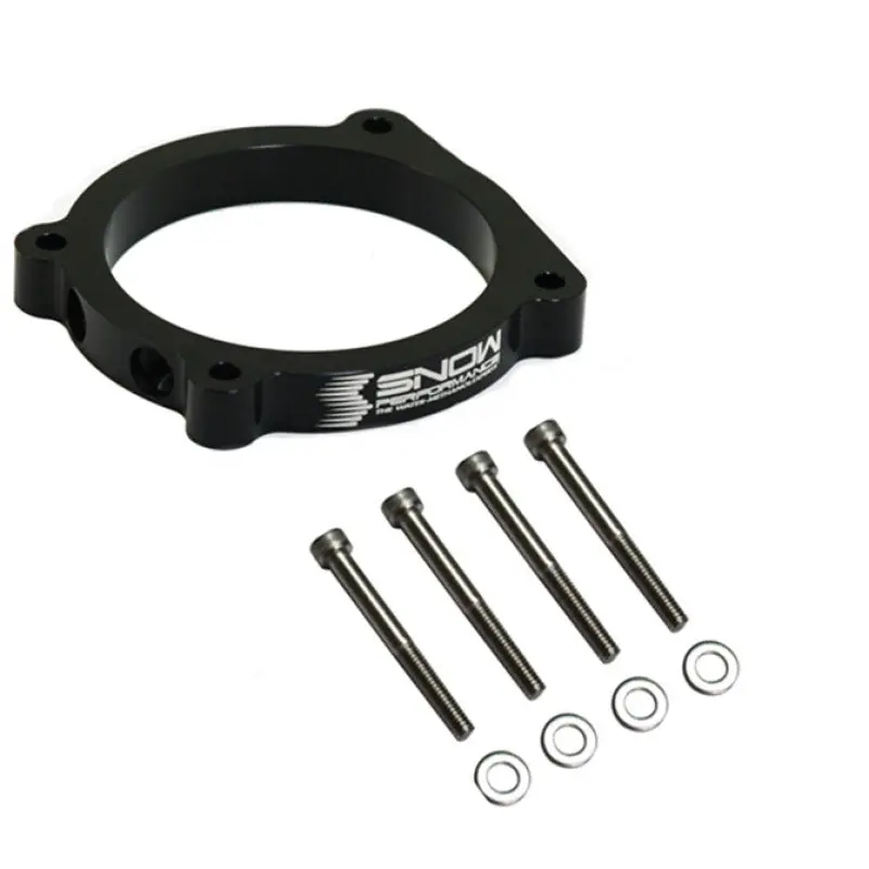 Snow Performance Dodge Challenger Charger Hellcat Throttle Body Spacer Methanol Injection Plate