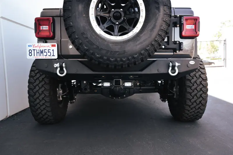 DV8 Offroad 2007-2021 Jeep Wrangler JK JL Bolt-On Hitch LED Lights