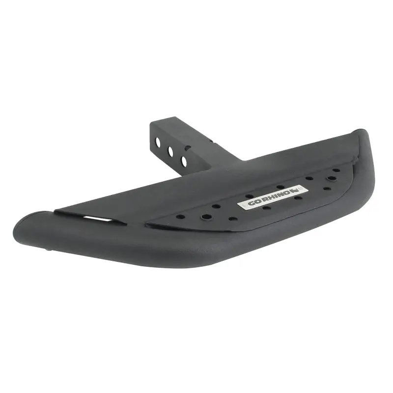 Go Rhino Dominator Xtreme Hitch Step 18in Long 2in Receivers Textured Black