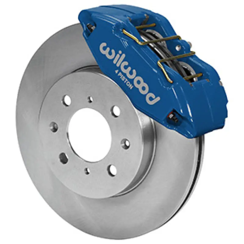 Wilwood DPHA Front Caliper & Rotor Kit Honda/Acura 262mm OE Rotor Competition Blue