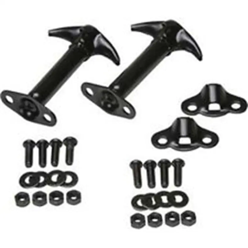 Rampage 1945-1949 Jeep CJ2A Black Hood Catch Kit