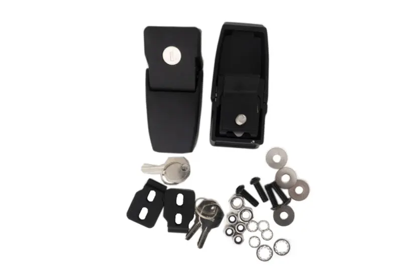Rampage 2018-2019 Jeep Wrangler JL Sport 2-Door Black Locking Hood Catches