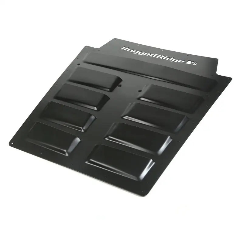 Rugged Ridge Hood Vent Insert Black 2007-2018 Jeep Wrangler JK - Heat Dissipation
