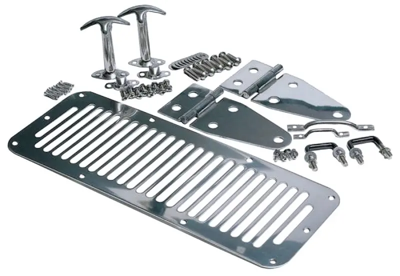 Rampage 1978-1983 Jeep CJ5 Stainless Steel Hood Set