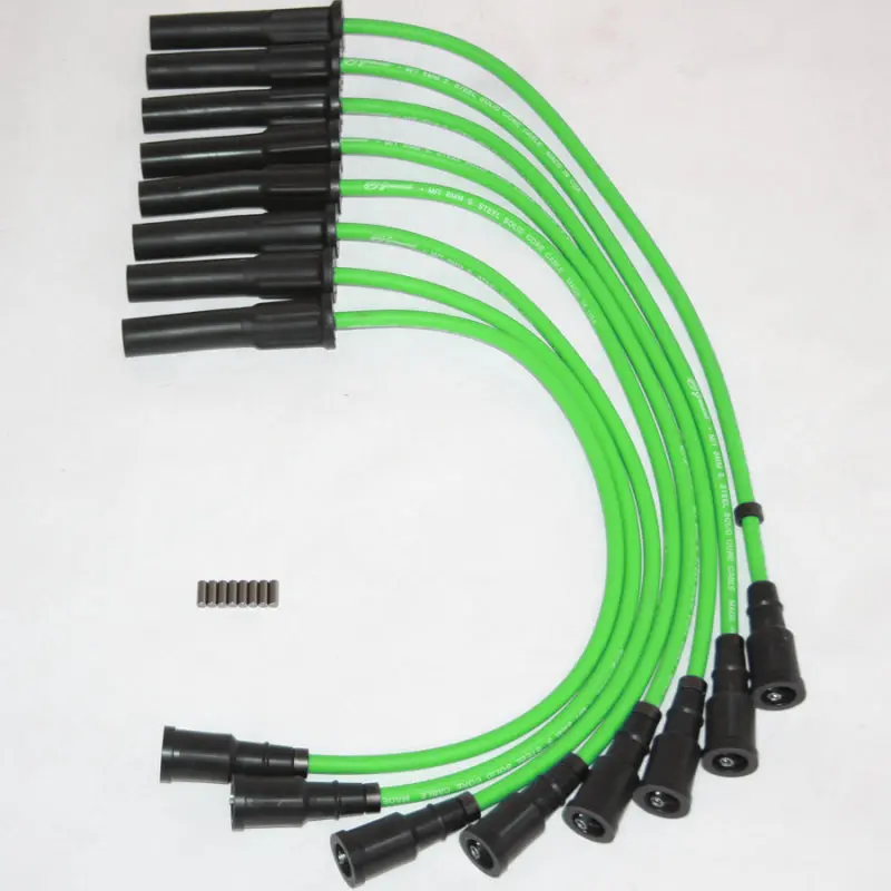 Granatelli 10-14 Ford 6.2L Green MPG Ignition Wires (Excl Coil Packs) Fuel Efficiency Granatelli Motor Sports